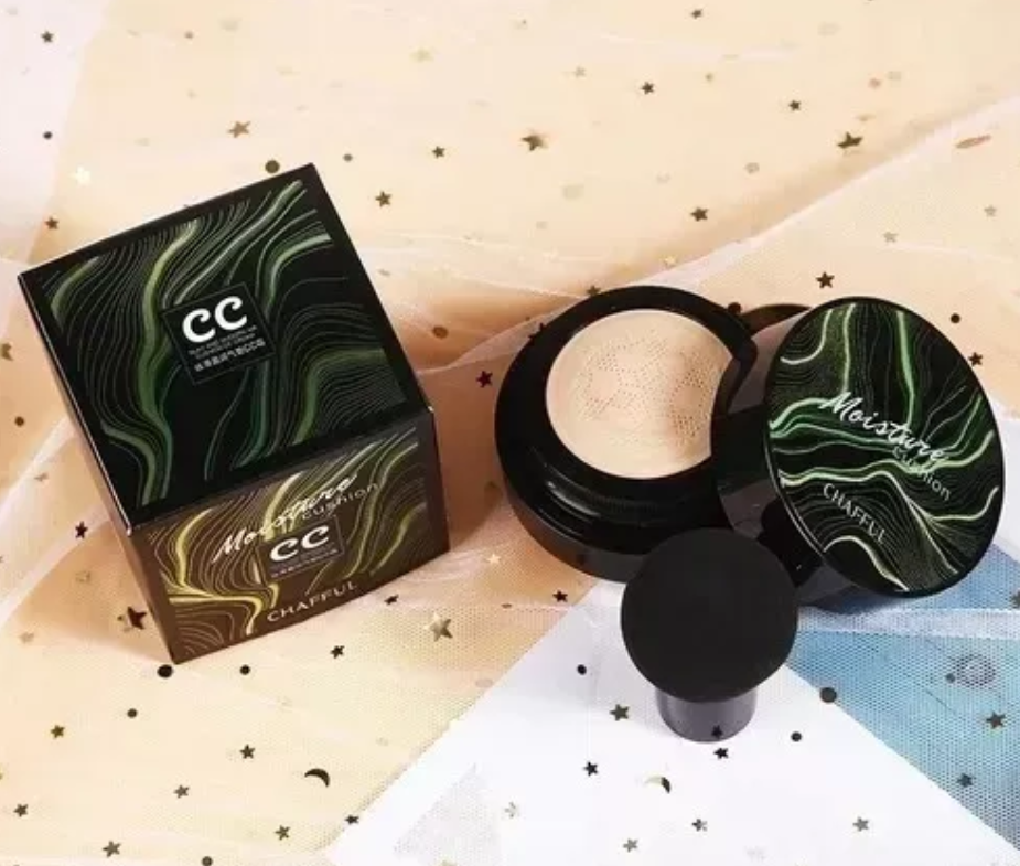 Base de Maquillaje Moisture Cushion CC Original + Brocha de Regalo😍