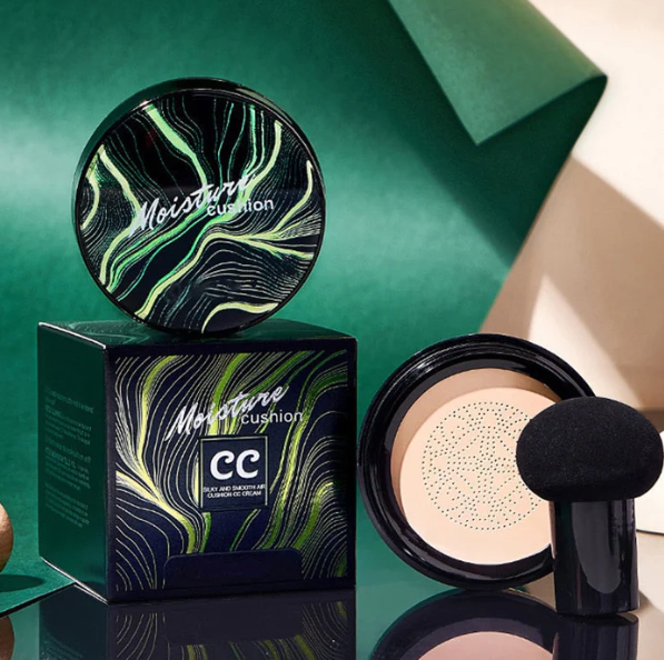 Base de Maquillaje Moisture Cushion CC Original + Brocha de Regalo😍