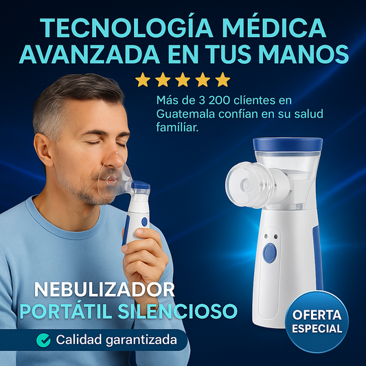 Nebulizador Portátil Silencioso