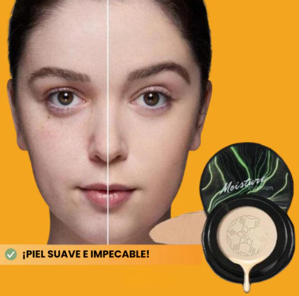 Base de Maquillaje Moisture Cushion CC Original + Brocha de Regalo😍