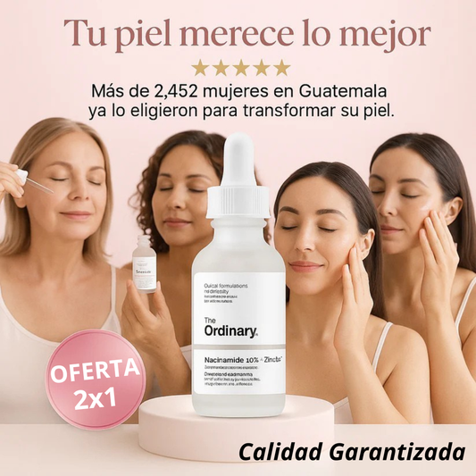 2x1 Serum Facial con Niacinamide 10% + Zinc 1%