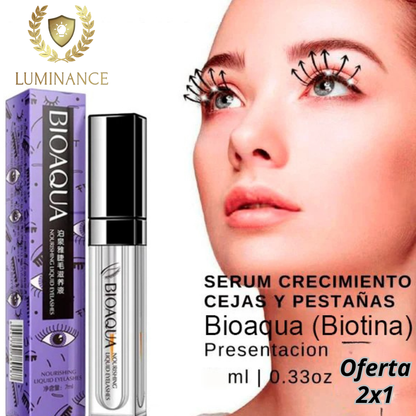 (2x1) Sérum Alargador y Fortalecedor de Pestañas y Cejas