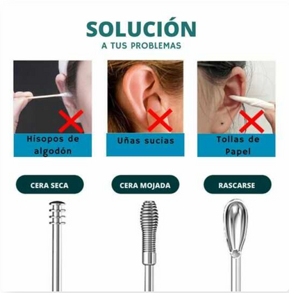 Kit Limpiador de Oídos (Oferta 2x1)
