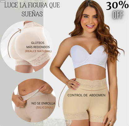 Short Mini Cachetero Reductor Levanta Cola