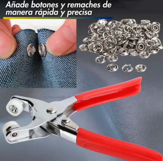 Remachadora para Ropa ClicBotón Pro