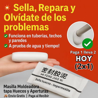 2x1 Masilla Selladora para Huecos y Aperturas
