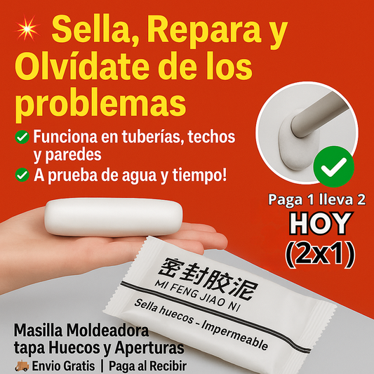 2x1 Masilla Selladora para Huecos y Aperturas