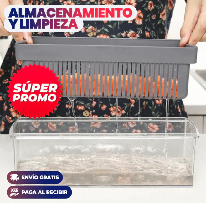 Picadora de Verduras Multifuncional 7 en 1
