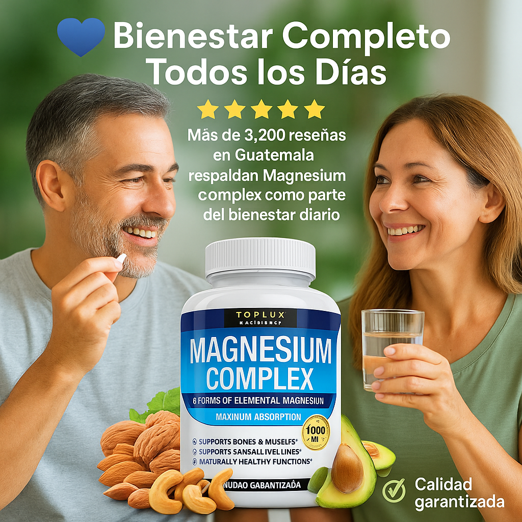 Magnesio Vital Complex 7 en 1 - 60 Capsulas
