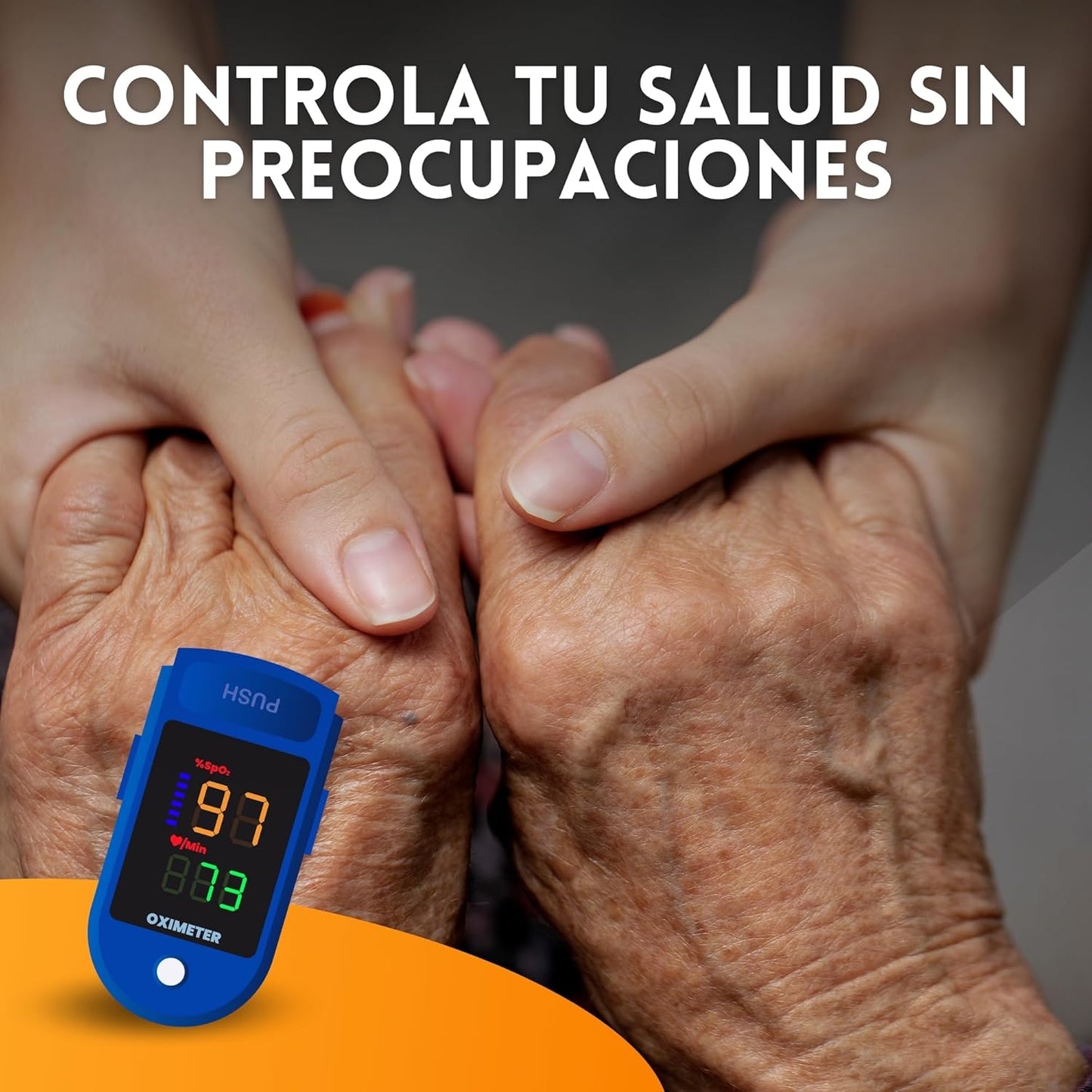 Oxímetro Digital de Alta Precisión - Tu Salud en la punta de tus Dedos