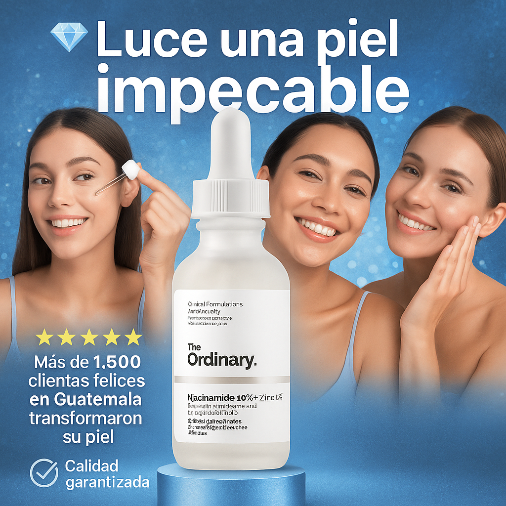 2x1 Serum Facial con Niacinamide 10% + Zinc 1%