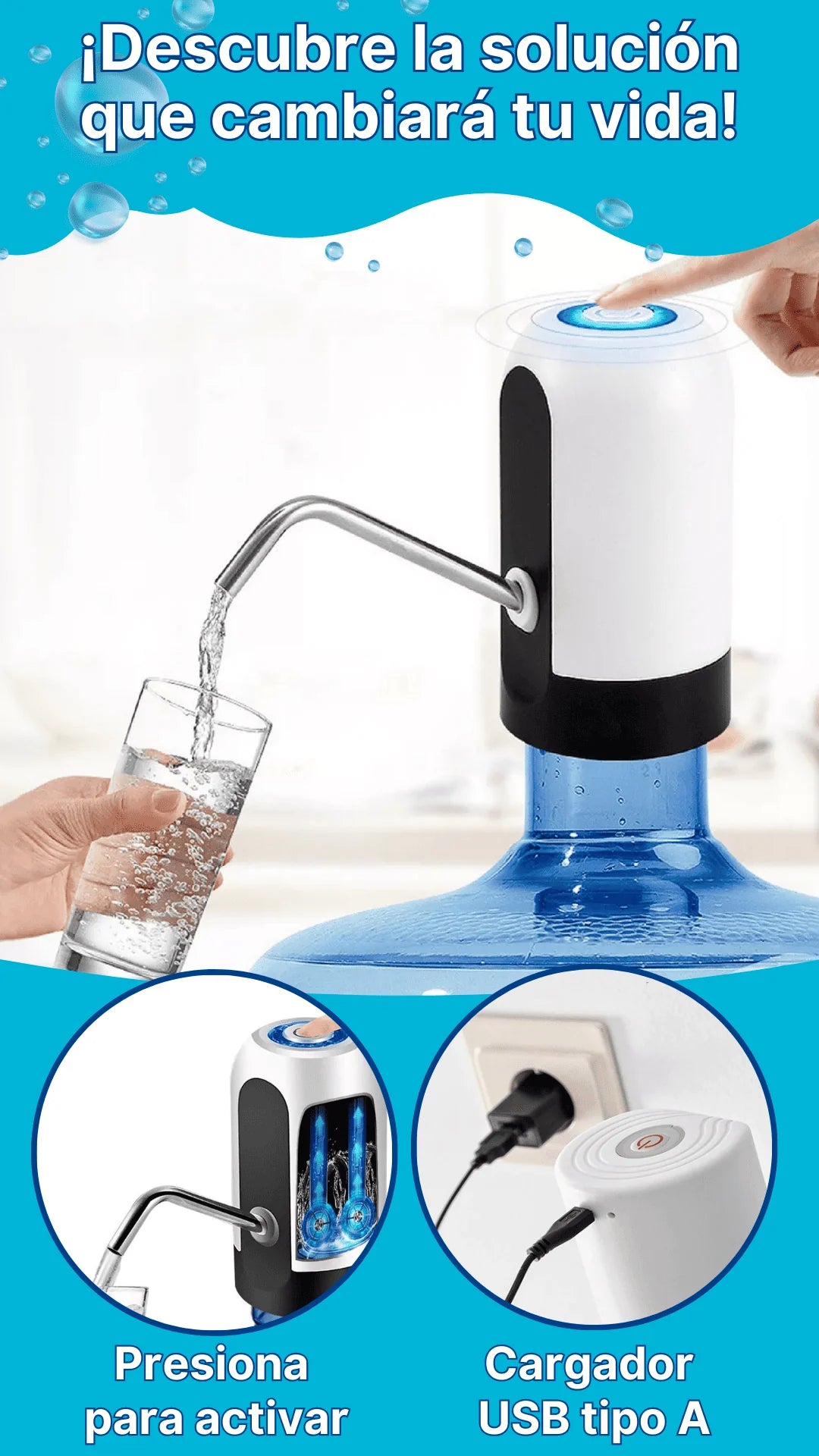 AquaSmart Pro - DISPENSADOR DE AGUA AUTOMÁTICO